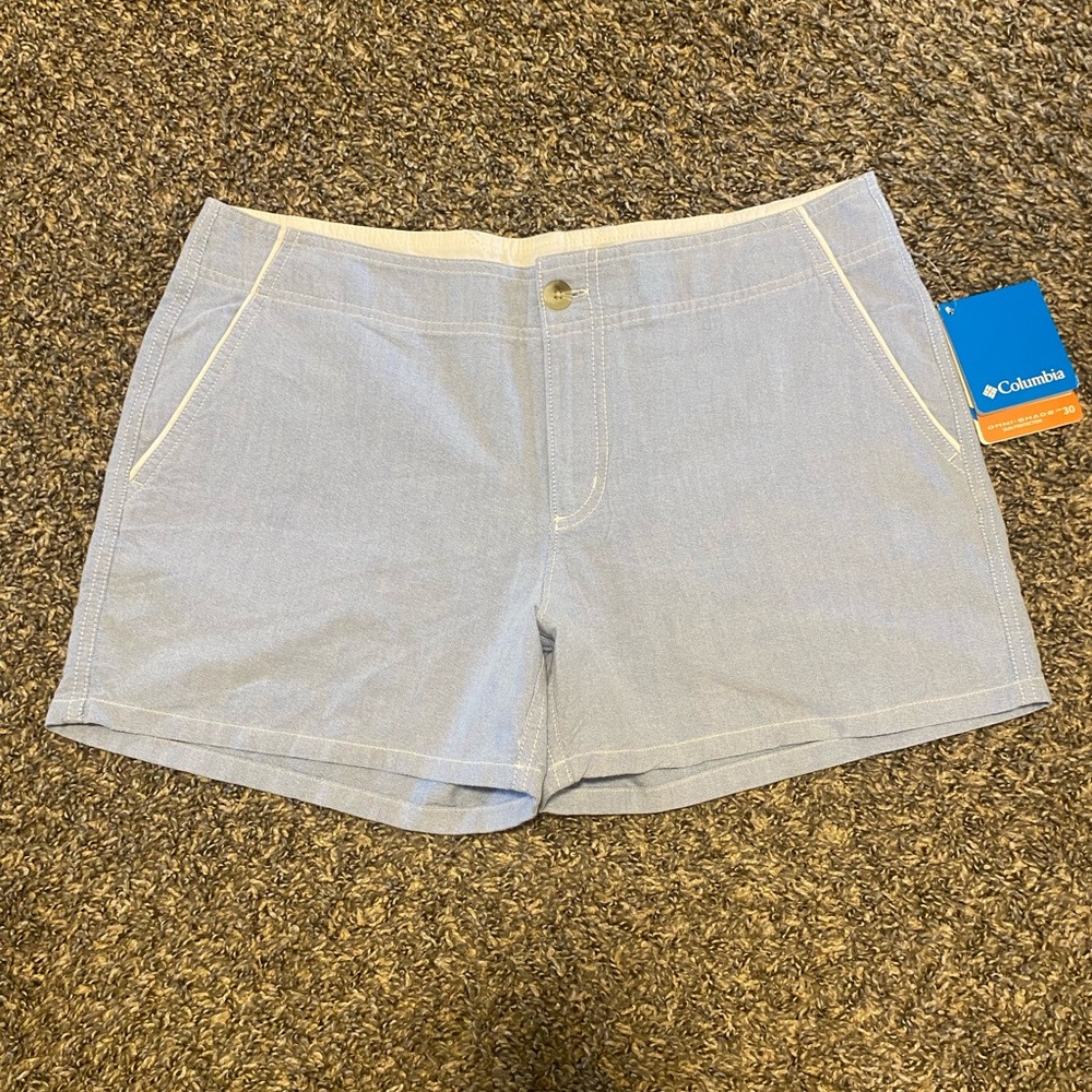 Columbia Women's Sky Blue Casual Shorts